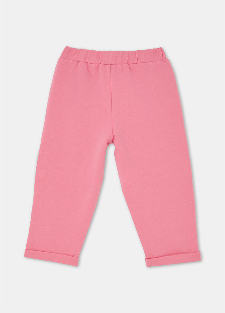 Cotton jogging bottoms camellia Liu Jo - large image number 4