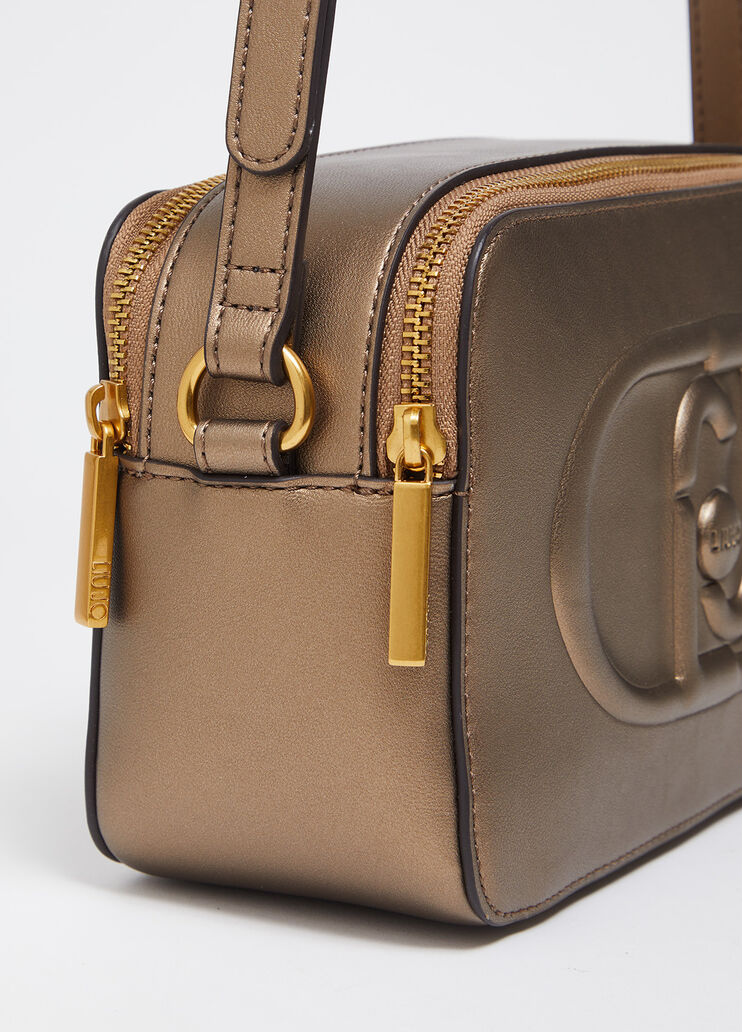 Mittelgroße Umhängetasche mit Logo braun Liu Jo - large image number 3