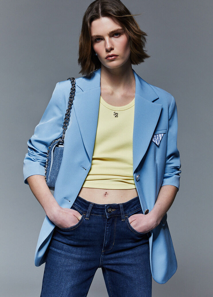 Normal geschnittener Blazer mit Pochette  Liu Jo - medium