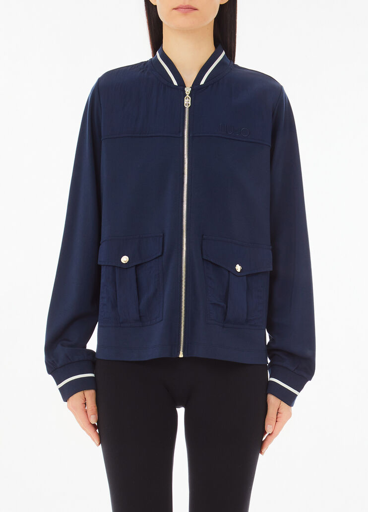 Sweatjacke blau Liu Jo - medium