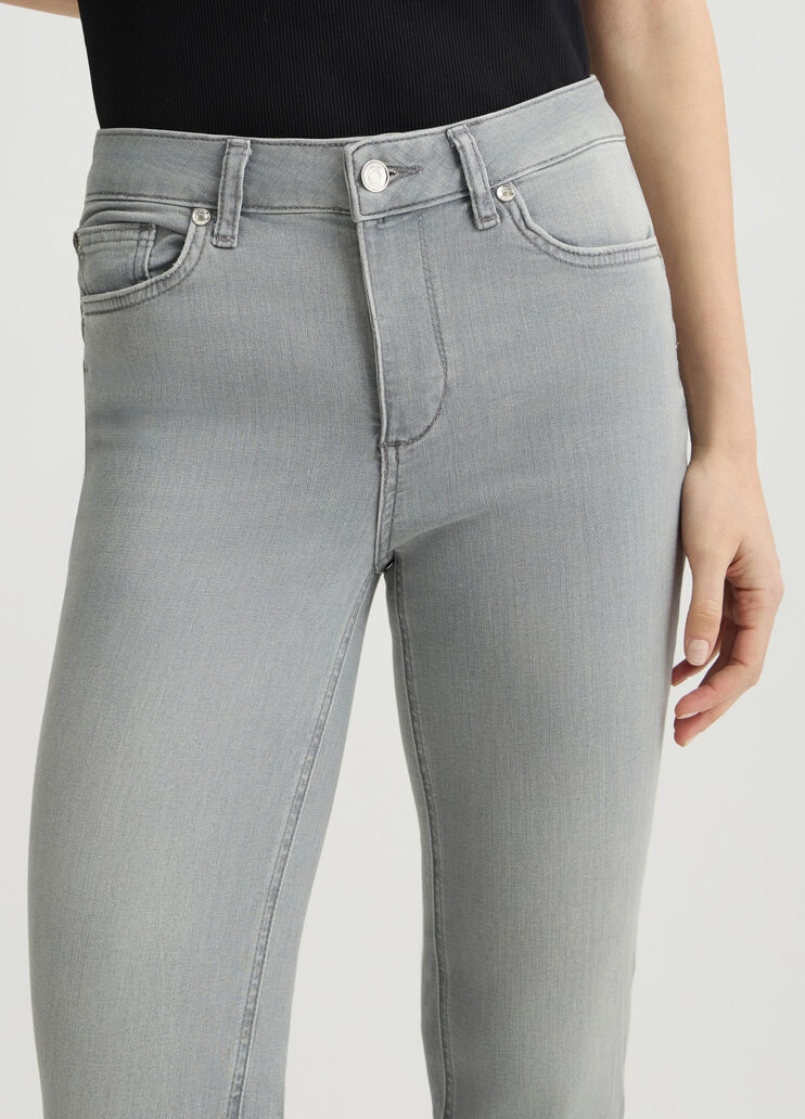 High-rise skinny jeans grey denim Liu Jo - large image number 2 High-rise skinny jeans grey denim Liu Jo - large image number 2