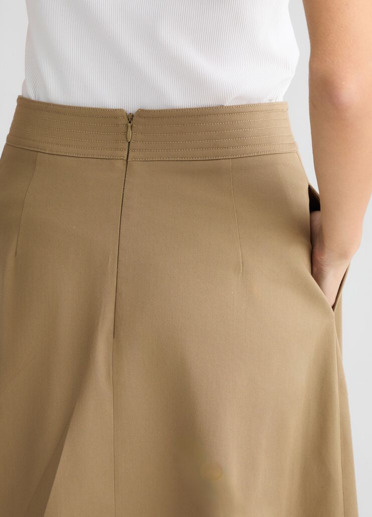 Beige pleated skirt beige Liu Jo - large image number 4 Beige pleated skirt beige Liu Jo - large image number 4