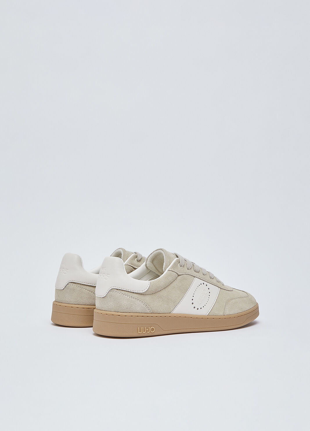 Men's suede sneakers beige Liu Jo - large image number 2