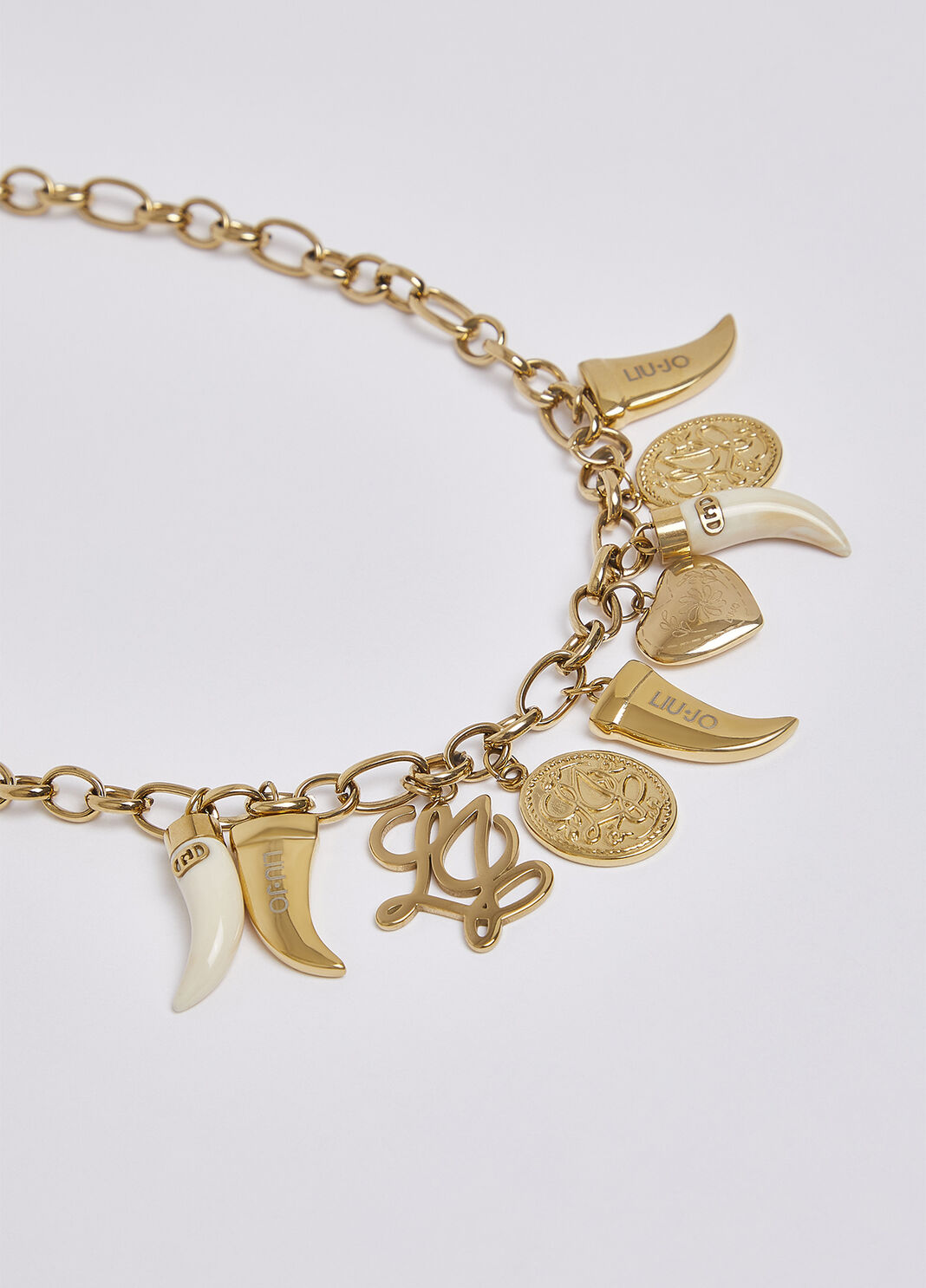 Collier avec charms blanc Liu Jo - large image number 2