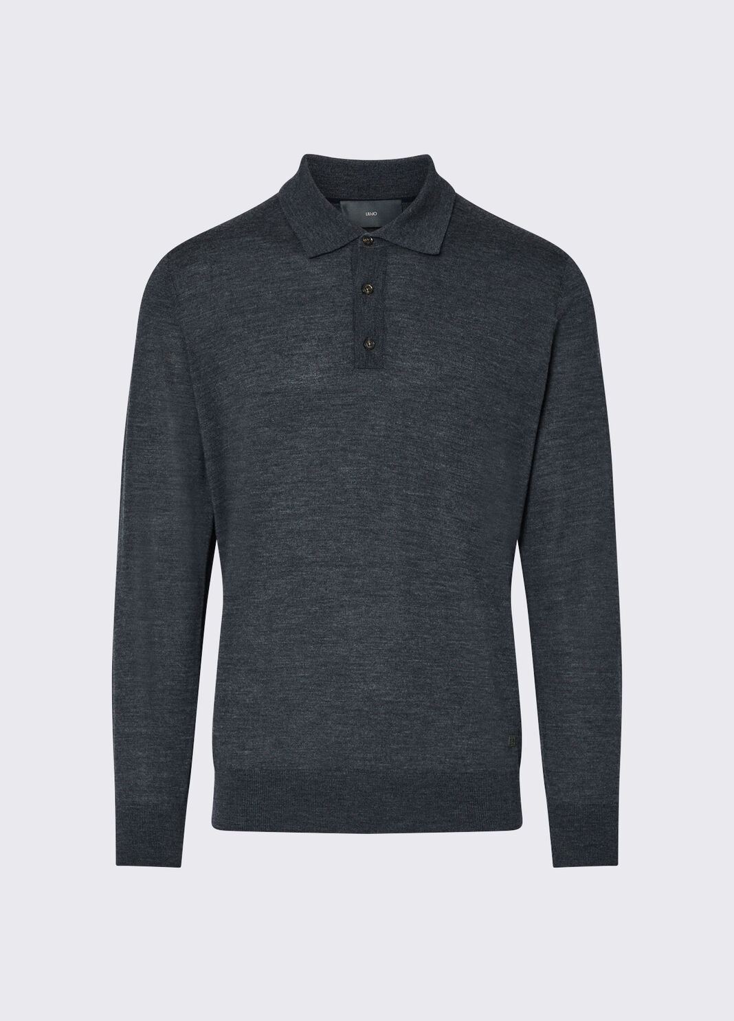 Merino Wool Polo dark grey Liu Jo - large image number 6