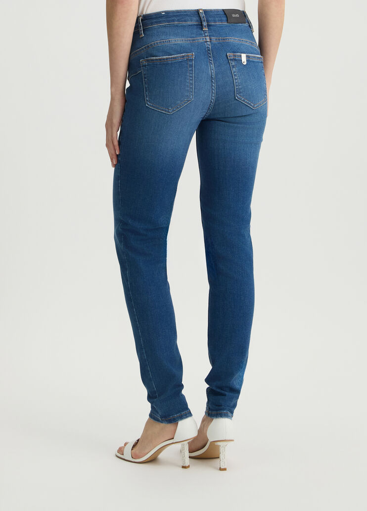 High-rise skinny jeans dark denim Liu Jo - large image number 1 High-rise skinny jeans dark denim Liu Jo - large image number 1