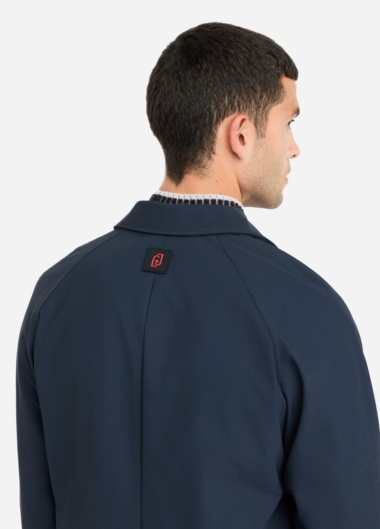 Veste Harrington longue bleu foncé Liu Jo - large image number 3 Veste Harrington longue bleu foncé Liu Jo - large image number 3