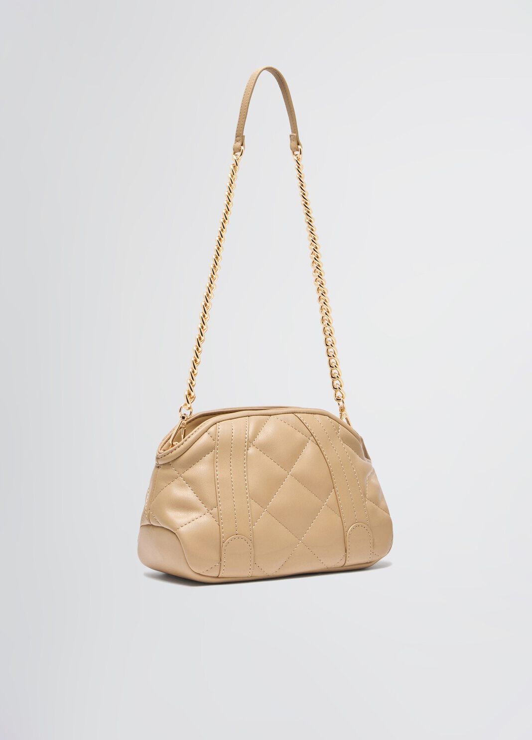 Pochette matelass&eacute;e camel Liu Jo - large image number 1