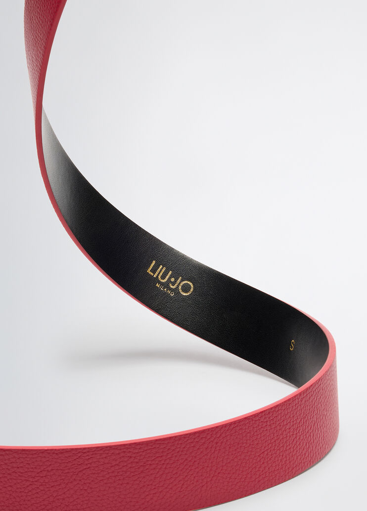 Red belt with logo red Liu Jo - large image number 3 Red belt with logo red Liu Jo - large image number 3