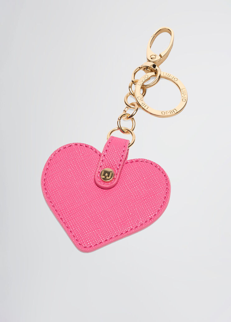 Heart keyring dark pink Liu Jo - medium Heart keyring dark pink Liu Jo - medium