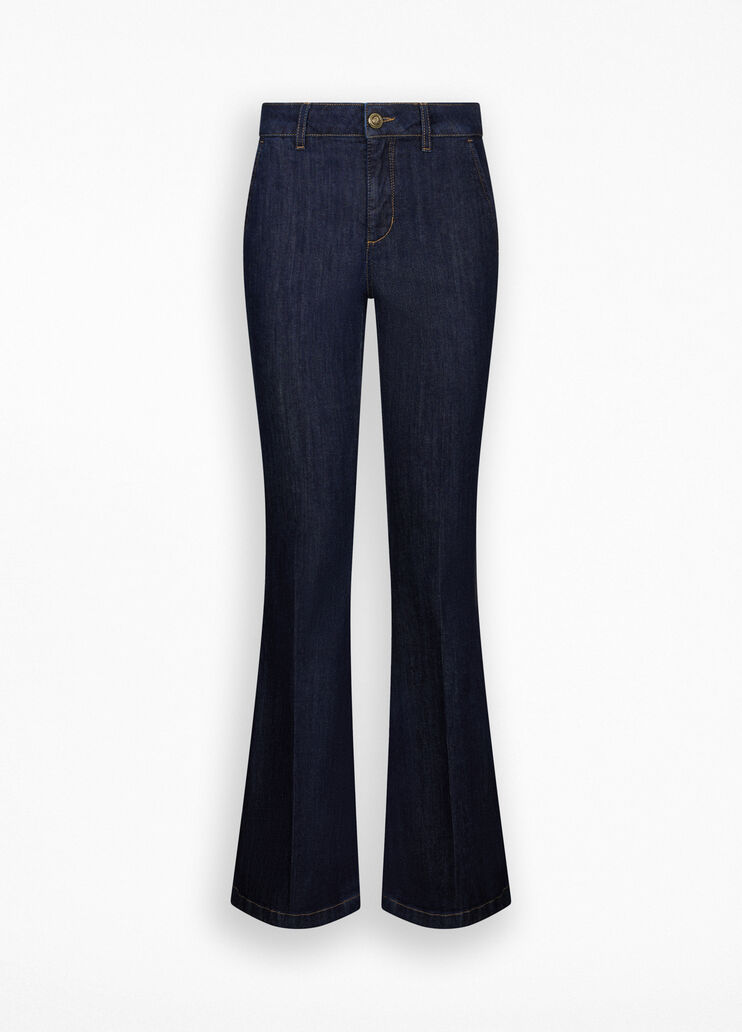 High-rise bootcut jeans blue denim Liu Jo - large image number 6 High-rise bootcut jeans blue denim Liu Jo - large image number 6