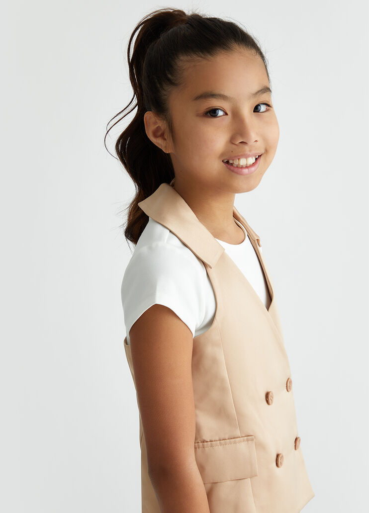 Double-breasted playsuit beige Liu Jo - medium Double-breasted playsuit beige Liu Jo - medium