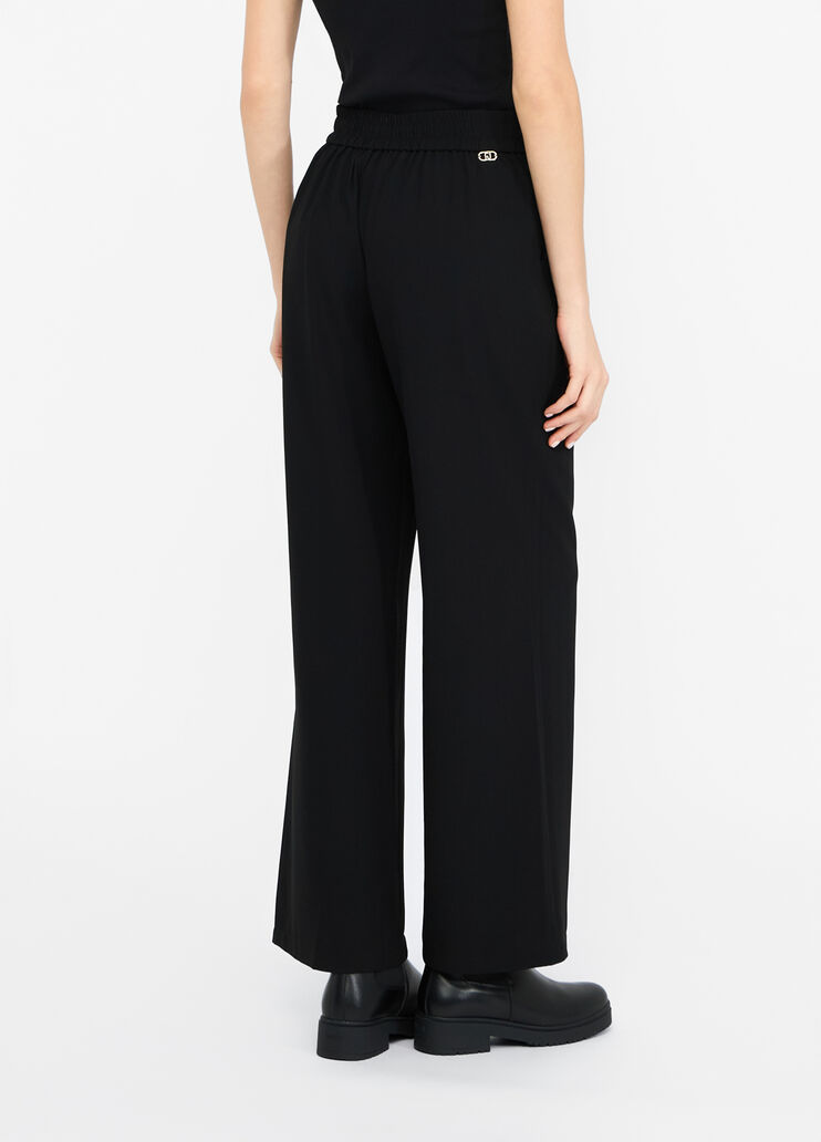 Cady crepe trousers black Liu Jo - large image number 1
