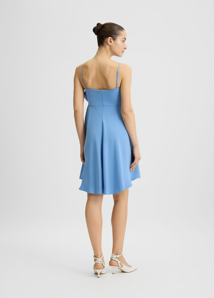 Dress with bow light blue Liu Jo - large image number 1 Dress with bow light blue Liu Jo - large image number 1