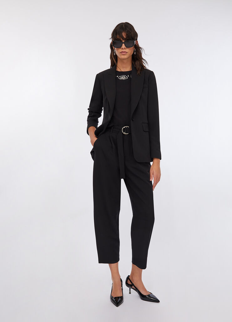 Slim-fit blazer black Liu Jo - large image number 5 Slim-fit blazer black Liu Jo - large image number 5