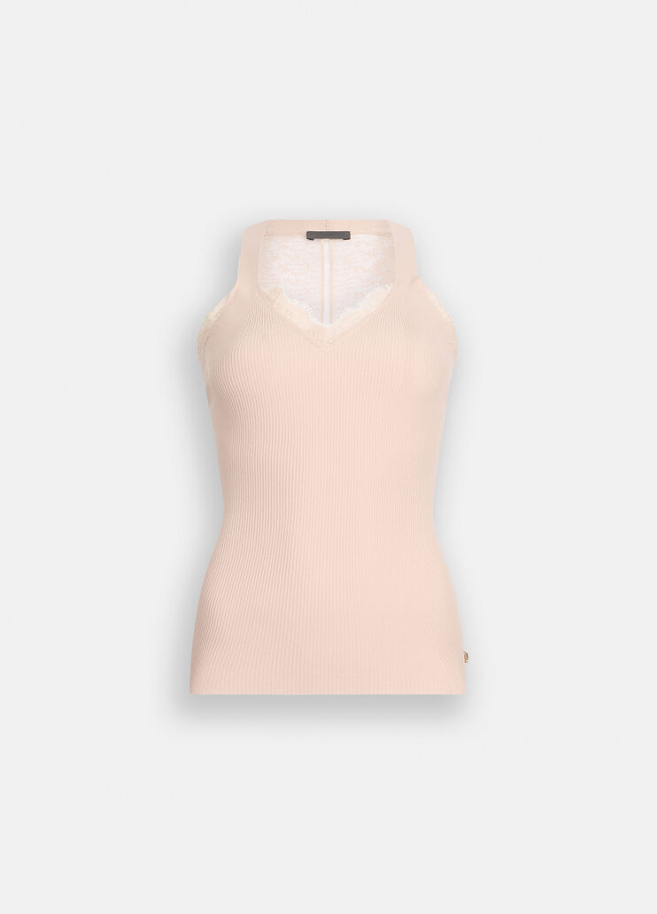 Lace top powder pink Liu Jo - medium Lace top powder pink Liu Jo - medium