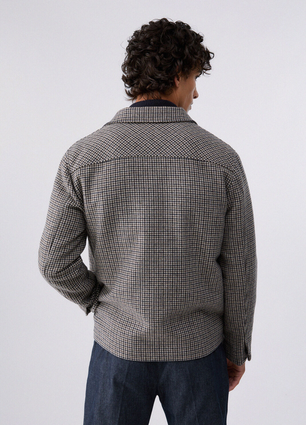 Houndstooth Overshirt Jacket brown Liu Jo - large image number 1
