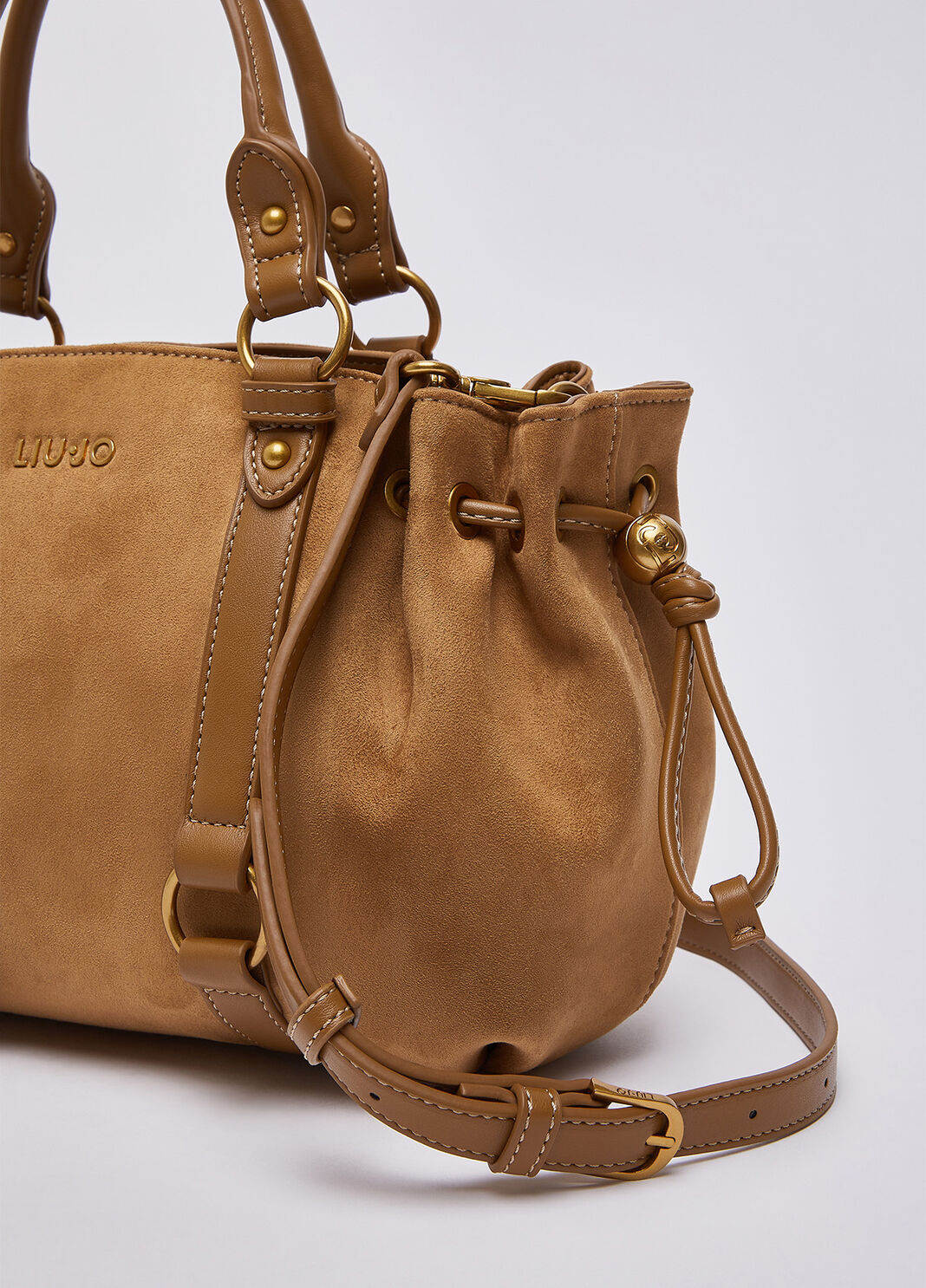 Petit Sac &agrave; Cordon beige Liu Jo - large image number 4
