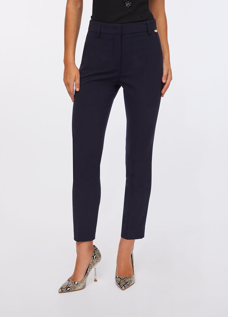 Zigarettenhose  Marineblau Liu Jo - medium Zigarettenhose  Marineblau Liu Jo - medium