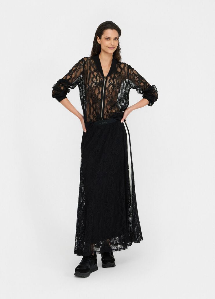 Lace jacket black Liu Jo - large image number 5 Lace jacket black Liu Jo - large image number 5