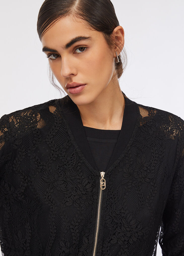 Jacke aus Spitze Schwarz Liu Jo - large image number 2