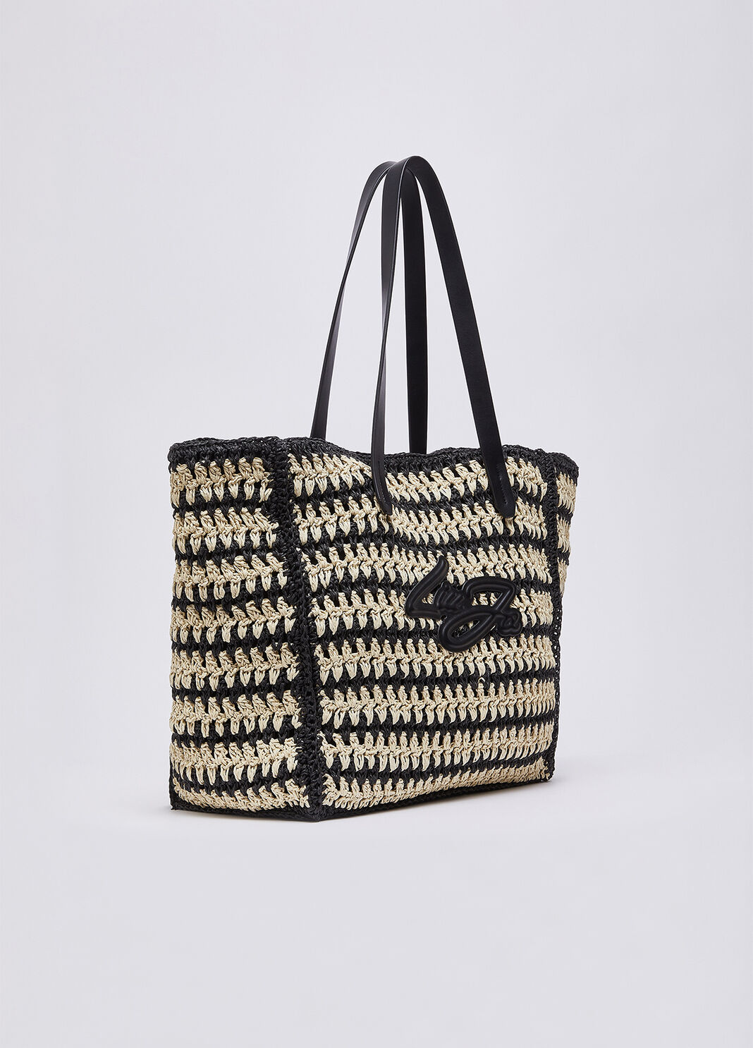 Medium quilted tote bag beige Liu Jo - large image number 1