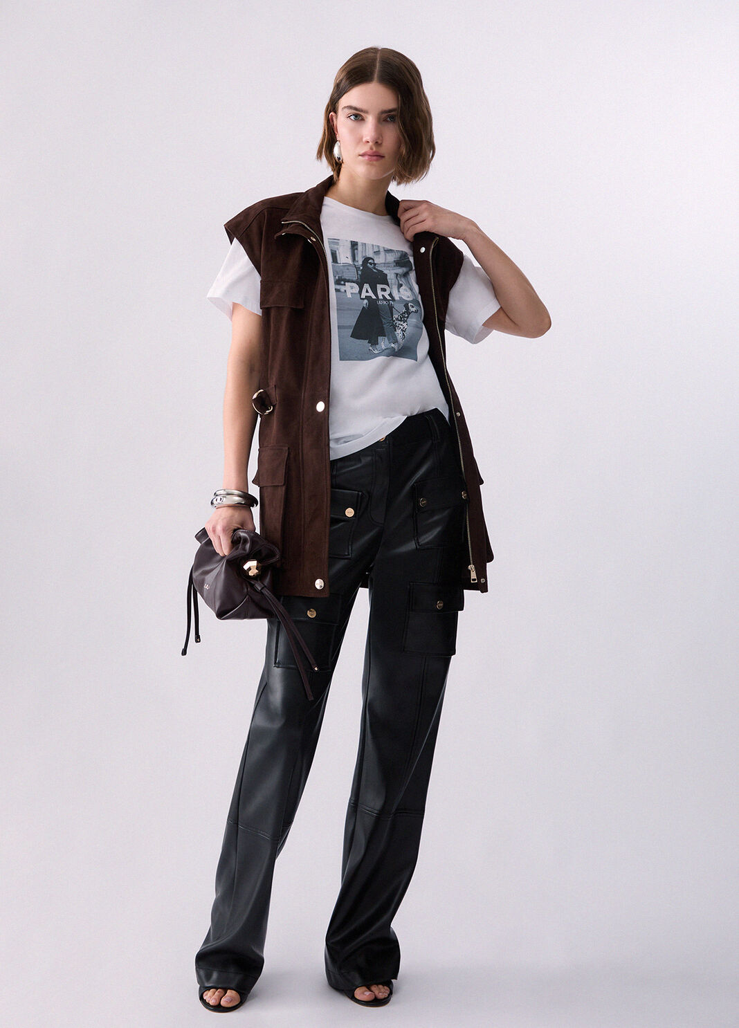 Printed Jersey T-shirt white Liu Jo - large image number 4