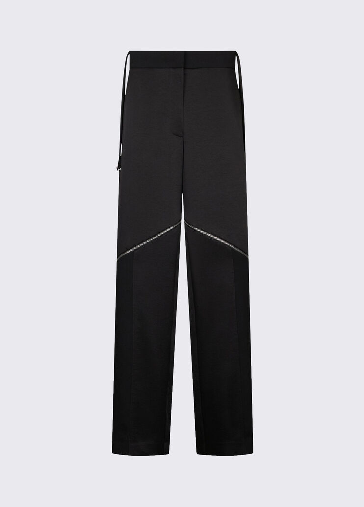 Wide trousers with zip black Liu Jo - large image number 6
