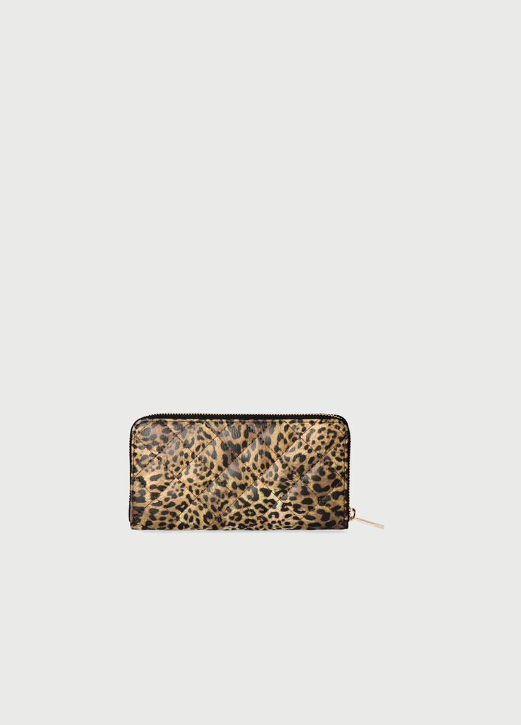 Large wallet with animal-print Dappled/Black Liu Jo - large image number 2