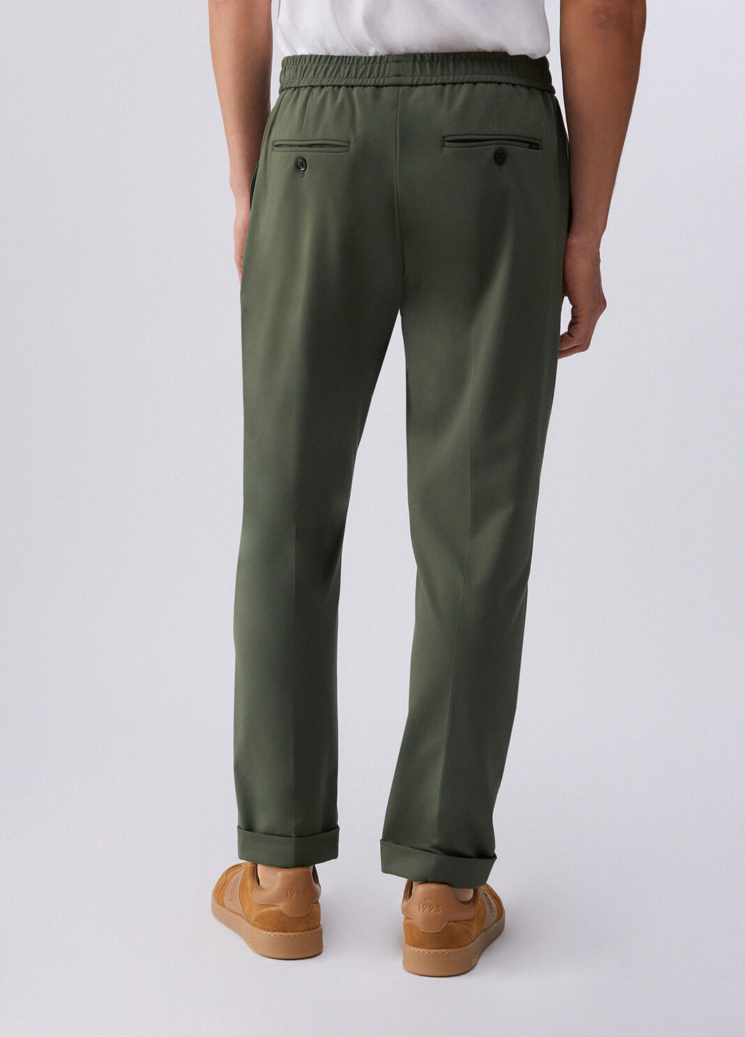 Jersey joggers thyme green Liu Jo - large image number 1