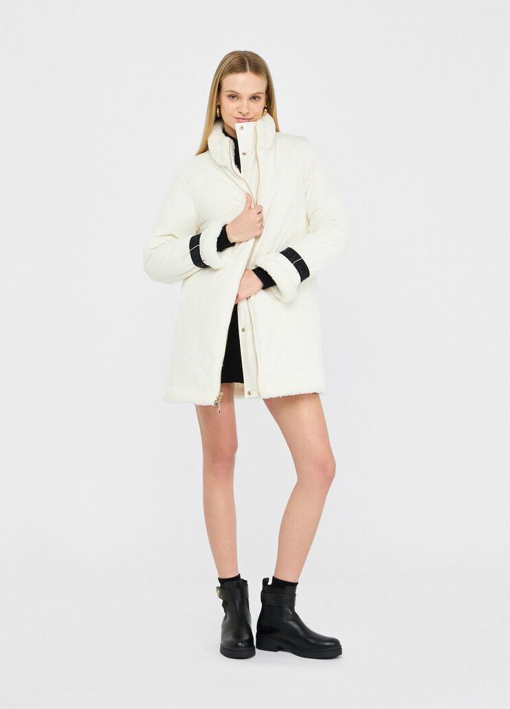 Reversible coat milk white Liu Jo - large image number 5 Reversible coat milk white Liu Jo - large image number 5