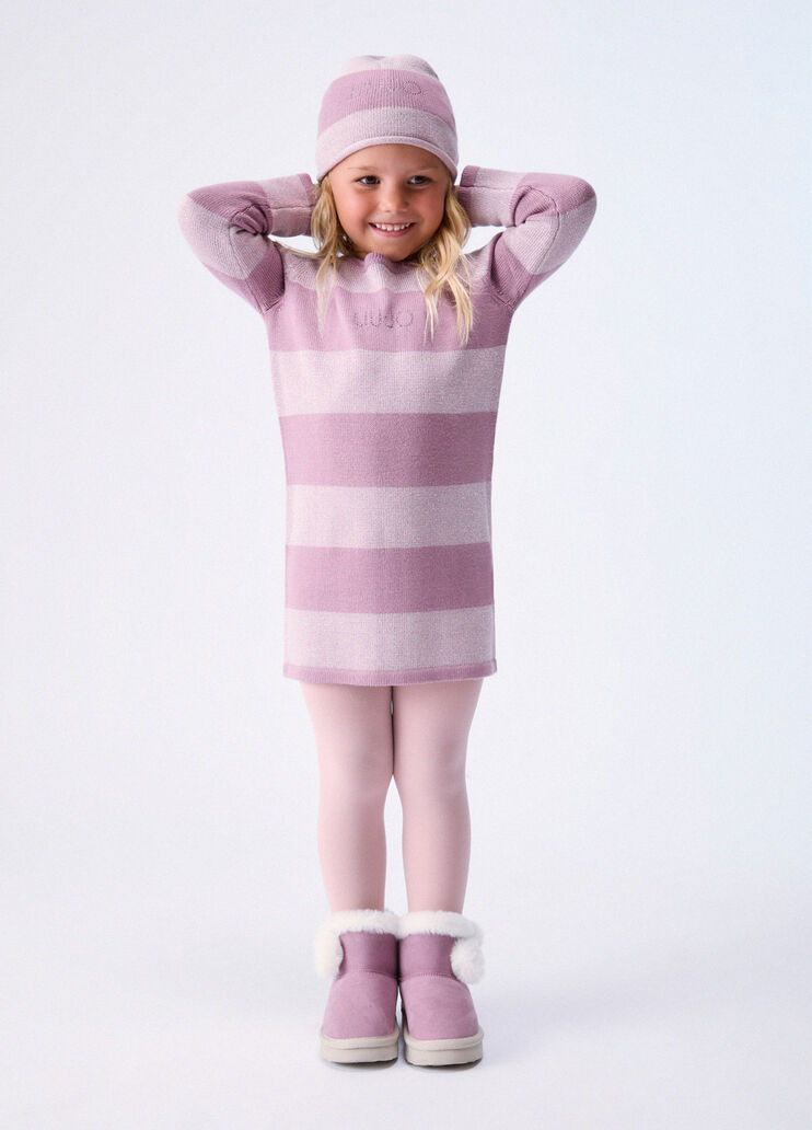 Short knit dress pink Liu Jo - medium
