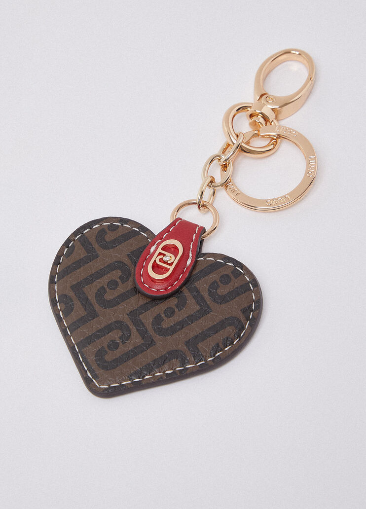 Portachiavi con cuore testa di moro Liu Jo - medium