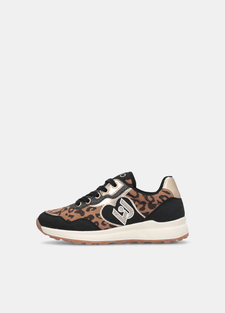 Animal print sneakers leopard/black Liu Jo - large image number 4 Animal print sneakers leopard/black Liu Jo - large image number 4
