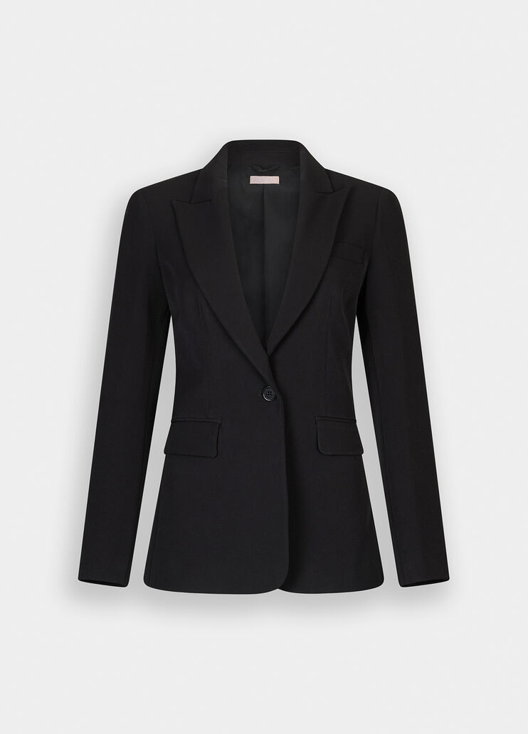Slim-fit blazer black Liu Jo - large image number 6 Slim-fit blazer black Liu Jo - large image number 6