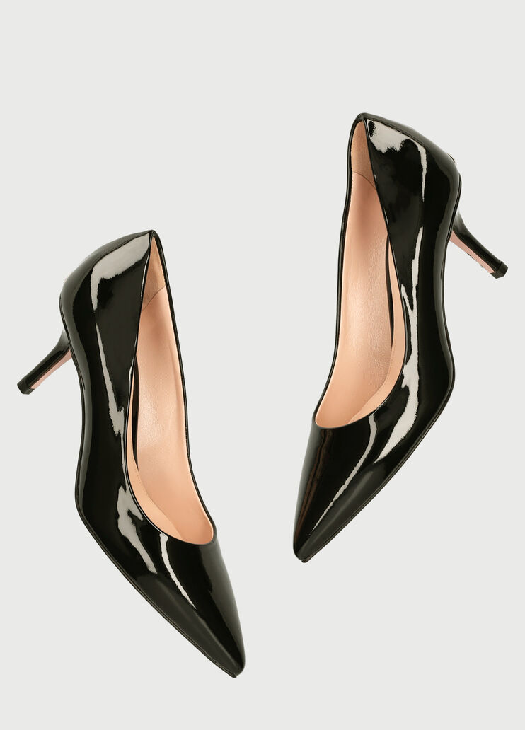 Patent flat court shoes Black Liu Jo - large image number 2 Patent flat court shoes Black Liu Jo - large image number 2