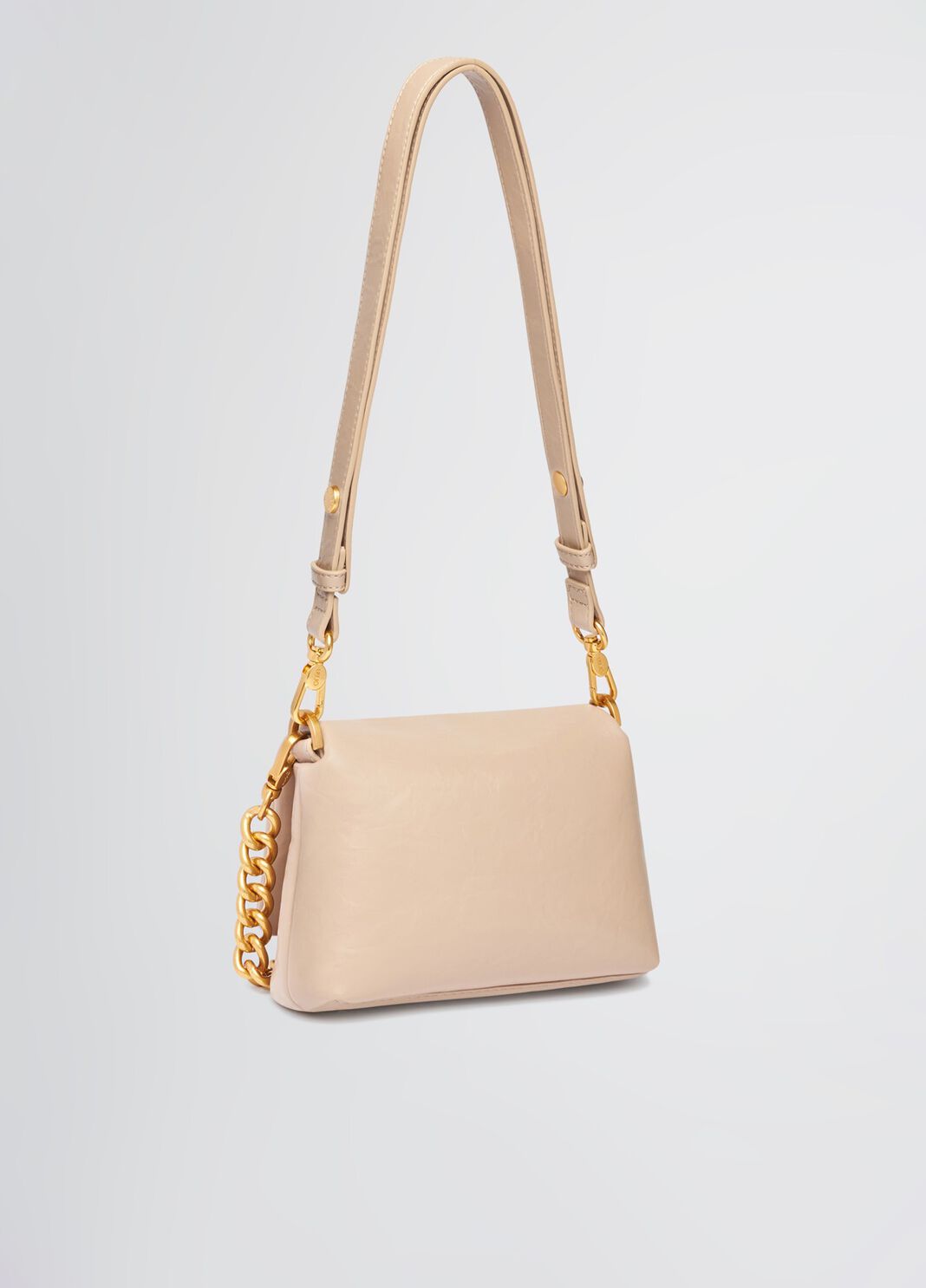 Sac petit format LaPuffy  sable fonc&eacute; Liu Jo - large image number 3