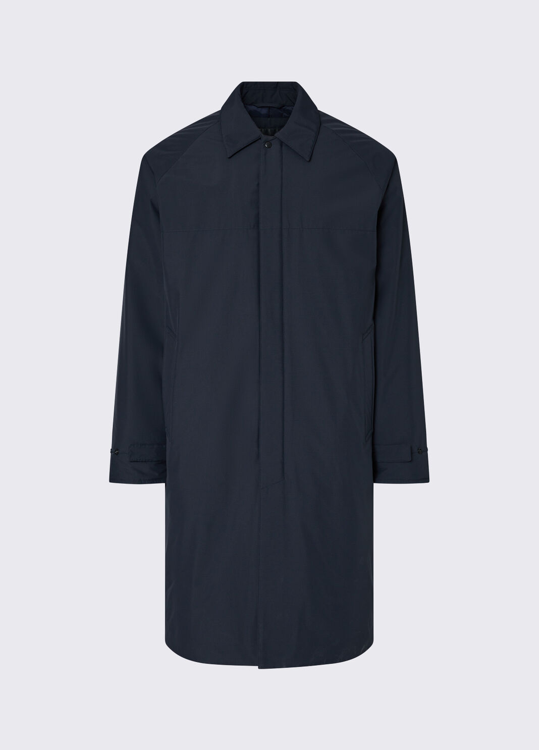 Trenchcoat lang gef&uuml;ttert Dunkelblau Liu Jo - large image number 6