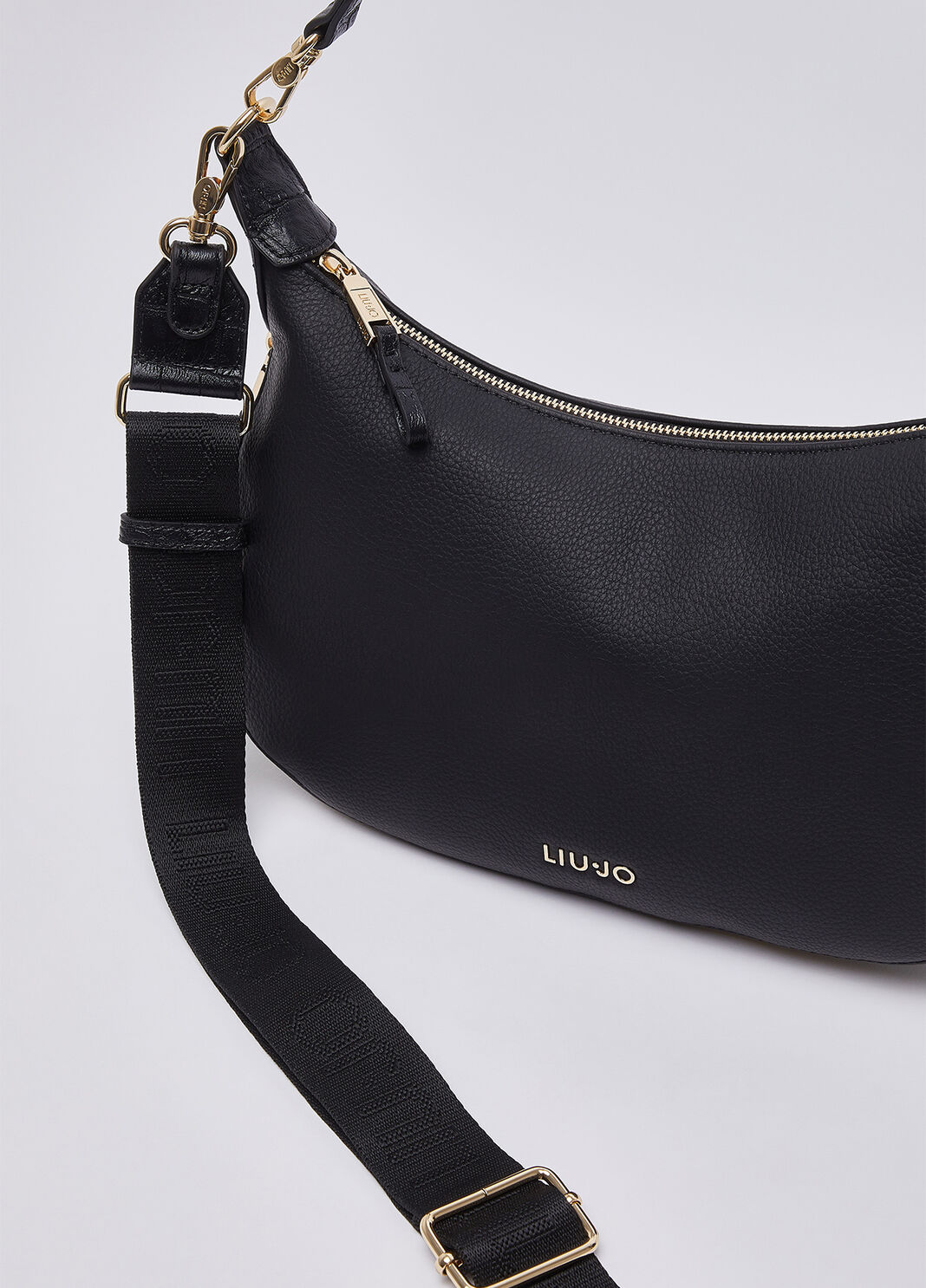 Sac hobo moyen noir Liu Jo - large image number 5