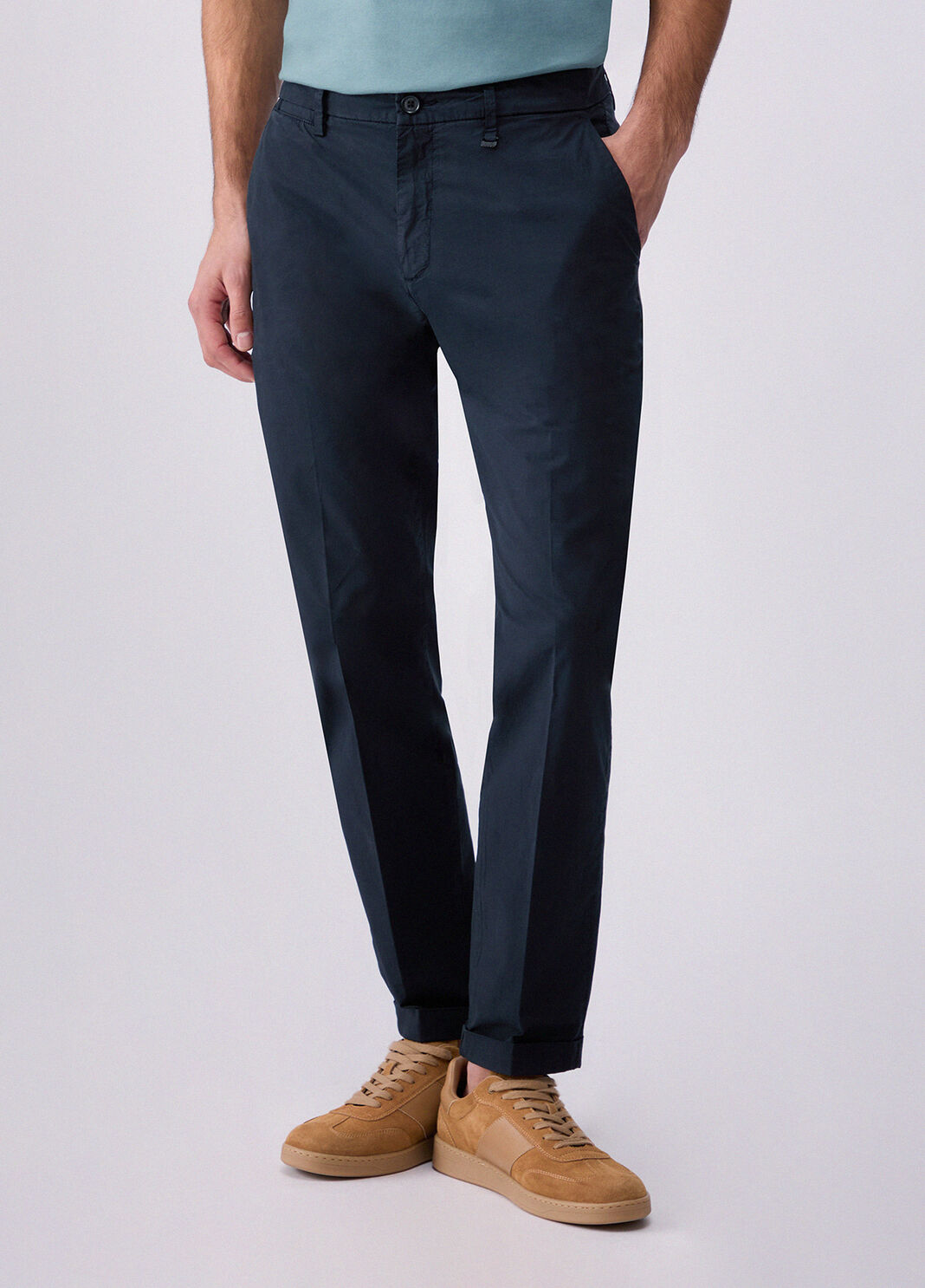 Chino trousers dark blue Liu Jo - large image number 0