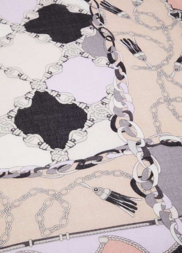 Printed foulard black Liu Jo - large image number 1
