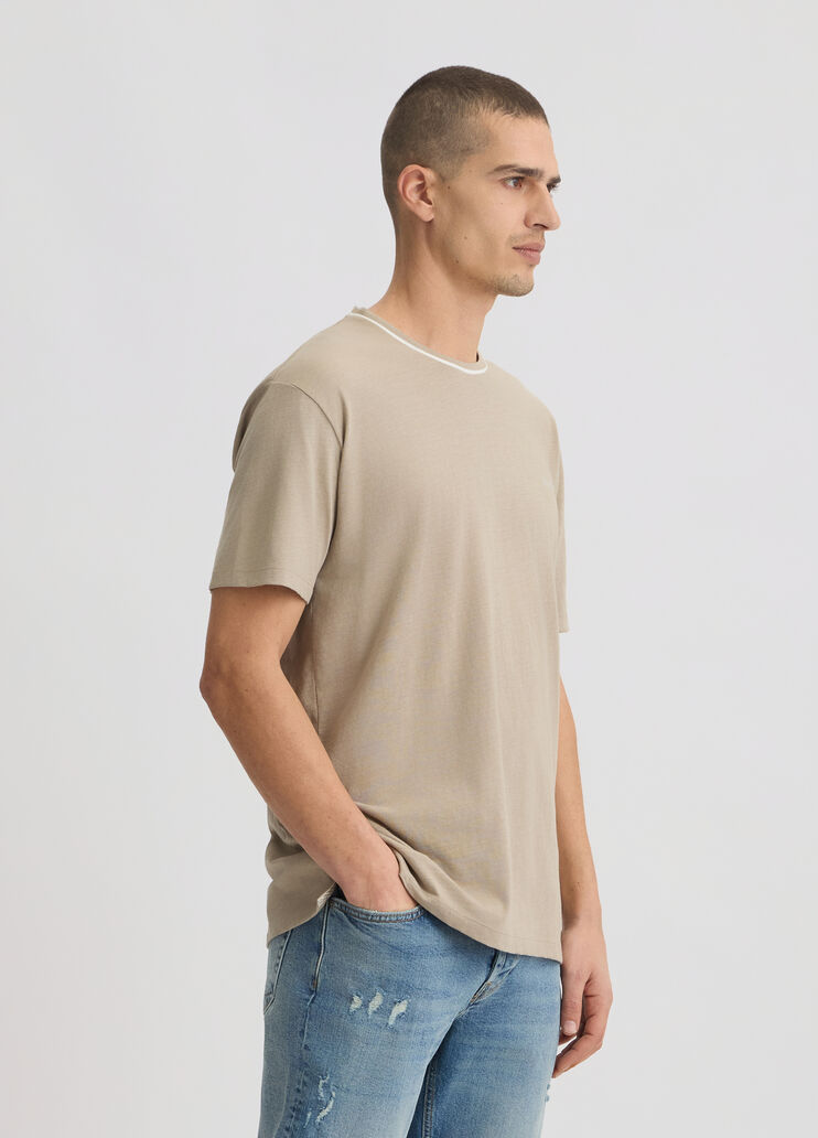 Cotton T-shirt light brown Liu Jo - large image number 3 Cotton T-shirt light brown Liu Jo - large image number 3