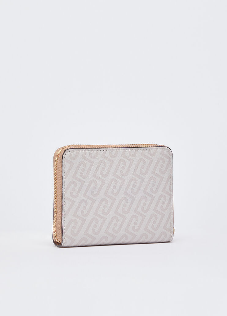 Small monogram purse white/beige Liu Jo - large image number 1