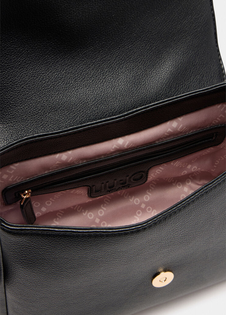 Mittelgroße Schultertasche mit Anhängern Schwarz Liu Jo - large image number 3 Mittelgroße Schultertasche mit Anhängern Schwarz Liu Jo - large image number 3