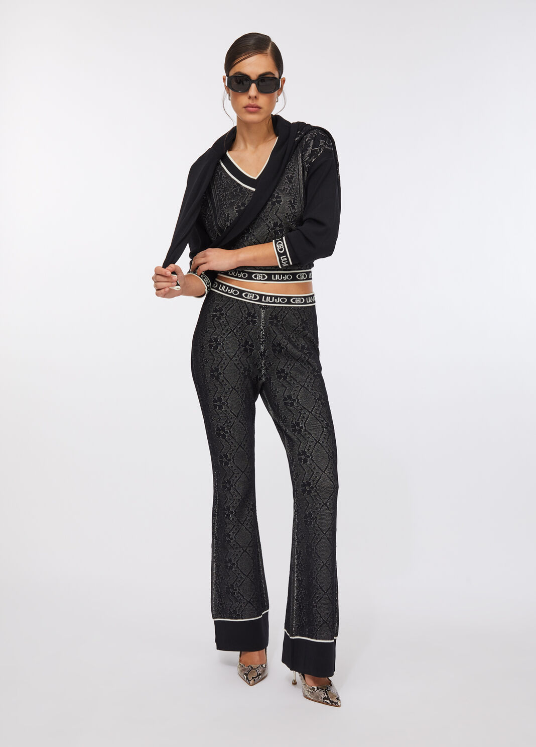 Liu Jo Better trousers black Liu Jo - large image number 5