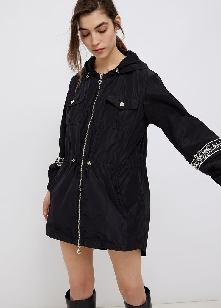 Eco-friendly parka black Liu Jo - large image number 0 Eco-friendly parka black Liu Jo - large image number 0