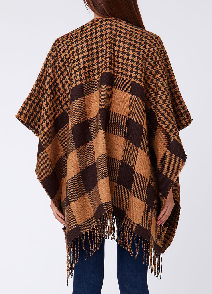 Jacquard poncho beige Liu Jo - medium Jacquard poncho beige Liu Jo - medium