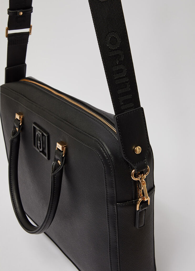 Eco-friendly laptop bag black Liu Jo - large image number 2 Eco-friendly laptop bag black Liu Jo - large image number 2