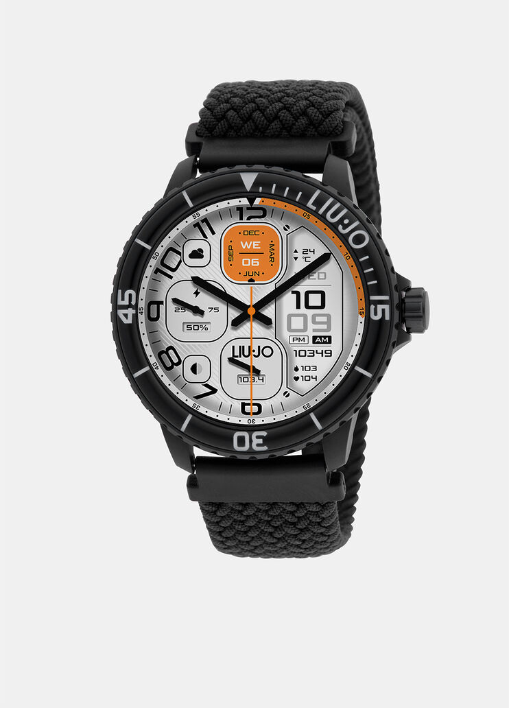 Smartwatch with nylon strap black Liu Jo - medium Smartwatch with nylon strap black Liu Jo - medium