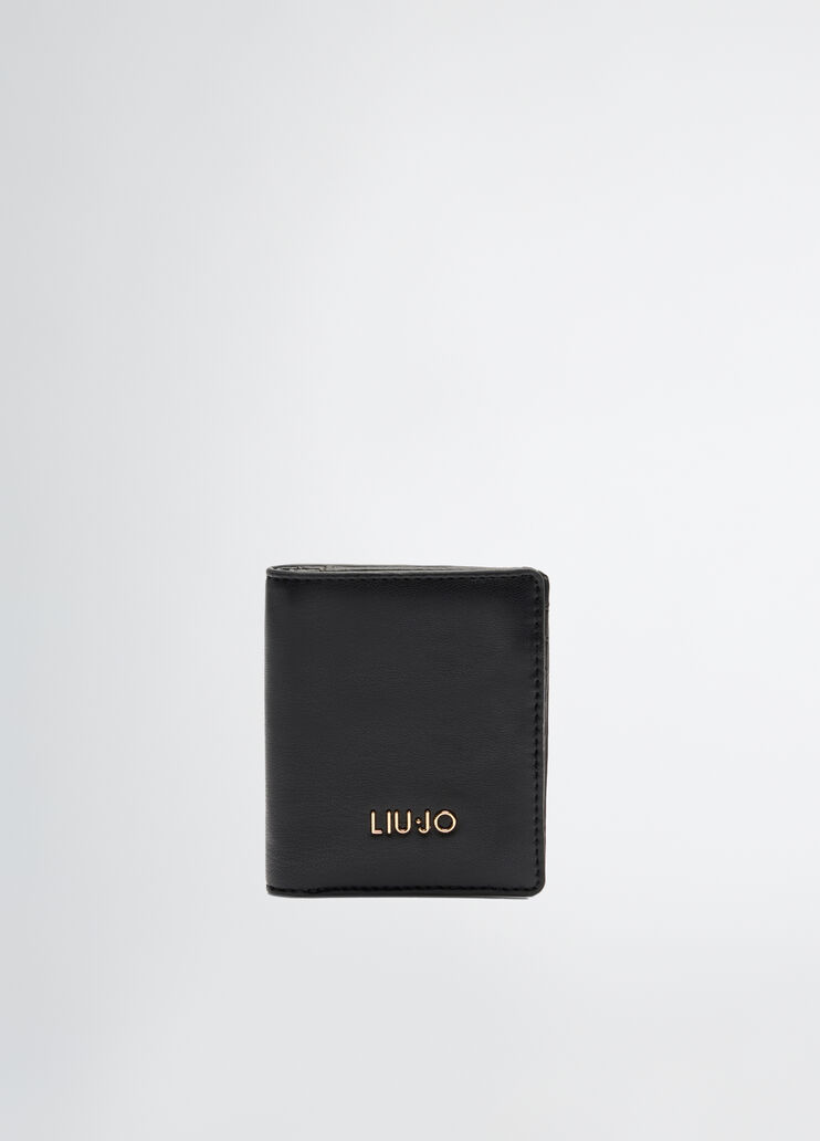 Zip card holder black Liu Jo - medium